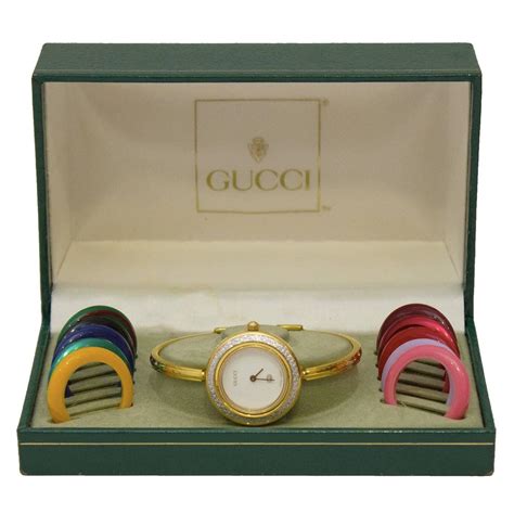 Gucci watch bezel interchangeable